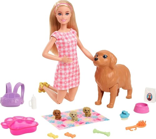 Barbie playset cane cuccioli - playset,
