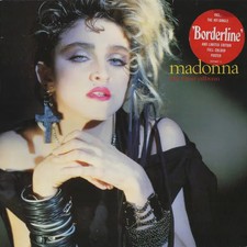 Madonna The First Album POSTER NEAR MINT Sire Vinyl LP
