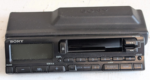 Autoradio vintage sony 3509 - vintage, xr-3509