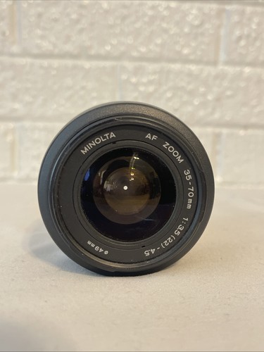 Minolta mm obiettivo - af,