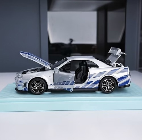 Skyline gtr34 modellino nissan - skyline,
