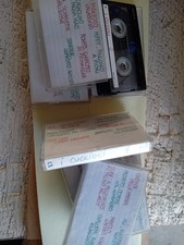 LOTTO NR.7 musicassette con serie completa di fiabe, oppure riutilizzabili. 