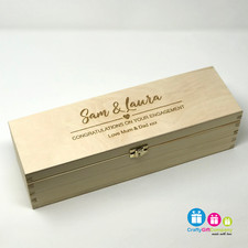 Scatola bottiglia vino in