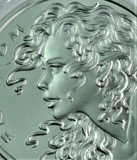 2021 Silver Shield Freedom Girl 1 oncia .999 lingotto d'argento da BU rotolo in capsula
