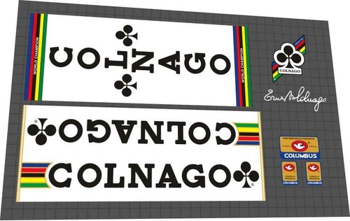Set decalcomanie colnago super - set,