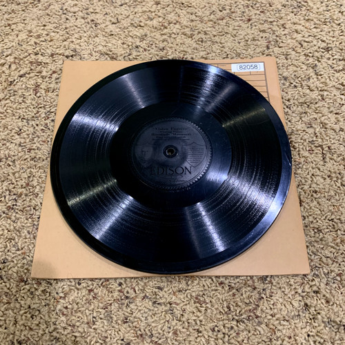 Edison diamond disc - disc, 82058