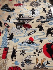 Samurai Ninja in Tessuto