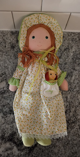 Vintage peluche bambola - bambola, holly