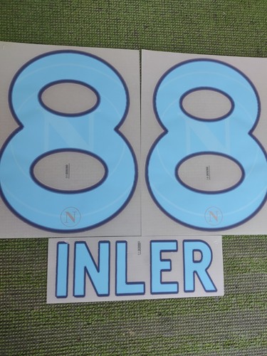 Ssc napoli nameset kit - nameset,