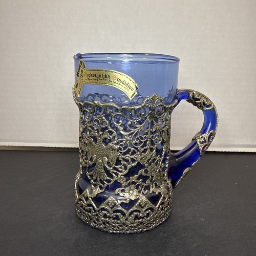 Bicchiere birra blu stein - birra,