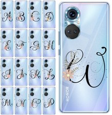 Custodia Cover per OPPO A58 4G in TPU Trasparente LETTERE ALFABETO