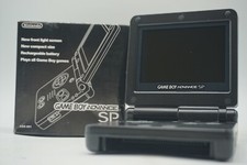 Nintendo GBA SP - AGS-101 Schermo luminoso originale - Nero - Boxato