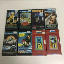 8x VIDEOCASSETTE VHS GENERI
