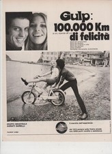 advertising Pubblicità CICLOMOTORI GARELLI GULP  1971 MOTOITALIANE MOTOSPORT