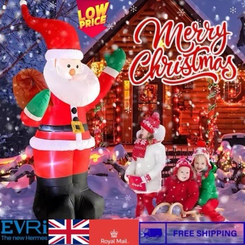 Babbo natale gonfiabile - natale, con