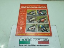 MOTOCICLISMO 9-1970 SETTEMBRE PROVE GUZZI 500 "NUOVO FALCONE" MAICO "GS" 125 ...