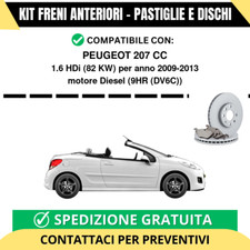 KIT FRENI ANTERIORI (Pastiglie