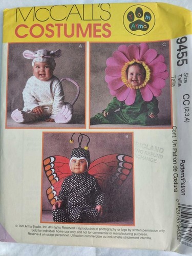 Mccall 9455 toddler tom arma - mccall's,