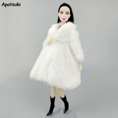 Cappotto pelliccia bianco