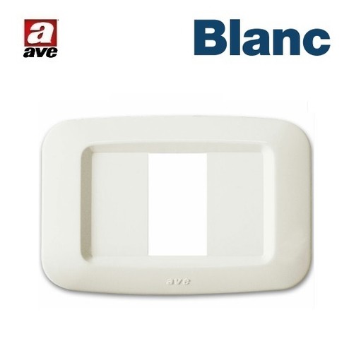 Placca posto bianco - placca, 1