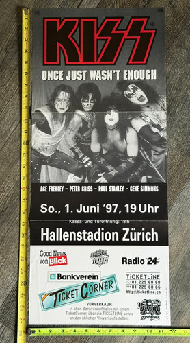 Poster concerto kiss alive - poster,
