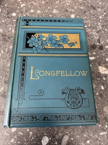 Antique book longfellows - antique,