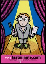 cartolina pubblicitaria PROMOCARD n.2274 LAST MINUTE.COM VIAGGI REGALI AVVENTURA