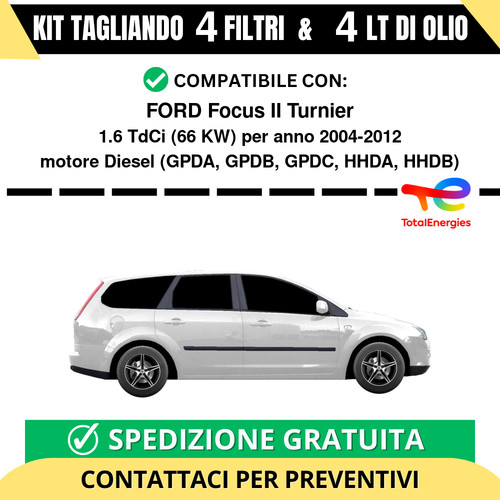 Tagliando per ford focus - ford, ii