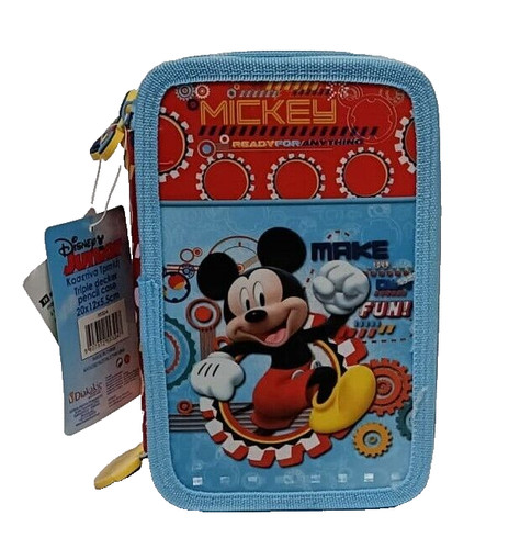 Astuccio scuola zip topolino - scuola,