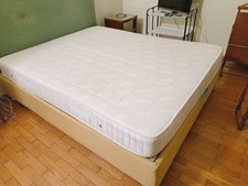 Letto matrimoniale contenitore Flou+materasso Flou. Materasso: 200x160 cm