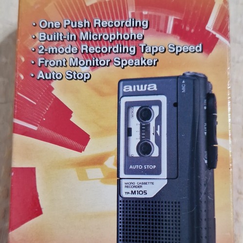 Aiwa m105 registratore - tp-m105, a