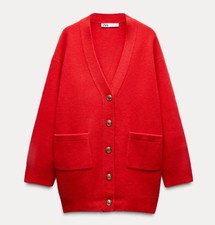 Cardigan donna Zara 100% lana