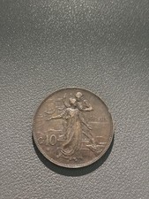 Regno D’Italia - Vittorio Emanuele III - 10 Centesimi 1911 Cinquantenario - Rame