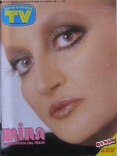 Sorrisi 1989 mina joan - sorrisi,