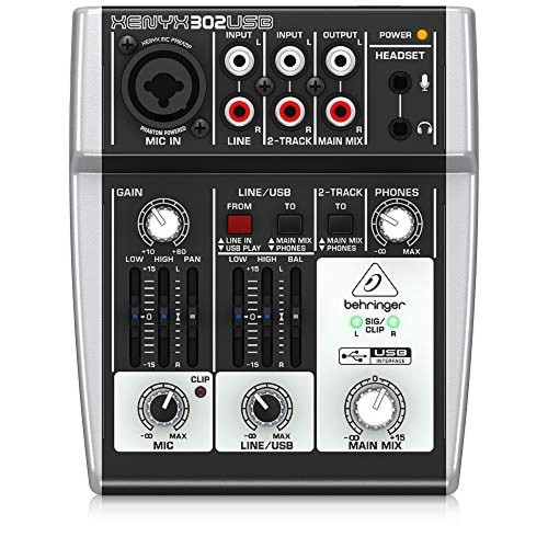 Behringer xenyx 302 usb - xenyx, mixer