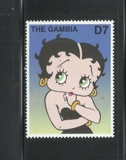 GAMBIA. Año: 2002. Tema: COMICS. BETTY BOOP.