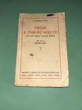 Prose e poesie scelte a uso