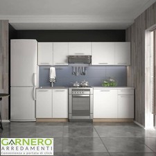 Cucina moderna bianca