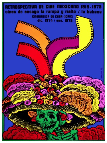 Poster retrospectiva cine - poster, de