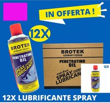 BROTEK Offerta 12pz Spray lubrificante sbloccante Svitol 450ml GERMANY OIL