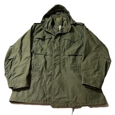 Giacca da campo militare vintage Alpha Industries clima freddo OG107 M65 piccola 