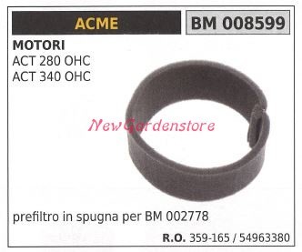 Filtro aria acme motore - aria,