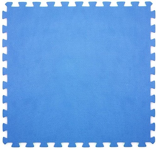 Tappetino blu 60x60cm fondo - blu, 6x