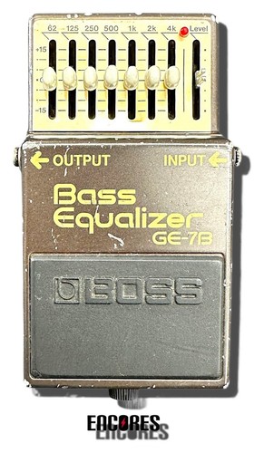 Pedale equalizzatore boss - pedale,