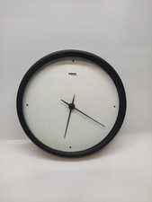 orologio da parete Momo design, cornice Tonda Nero E Bianco Vintage 