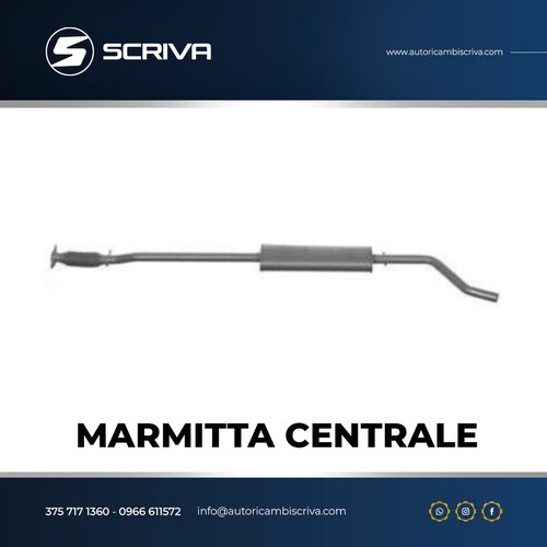 Marmitta centrale fiat - centrale,