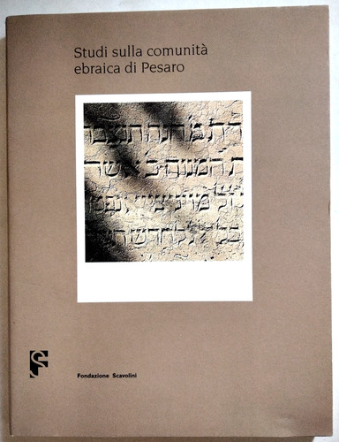 Studi sulla comunita ebraica - studi, comunita'