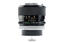 Canon FD 35mm F2 obiettivo grandangolare concavo "O" #22040