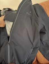 Giubbotto Rolex Originale Antivento Blue M Cappuccio Mailing Jacket Windproof