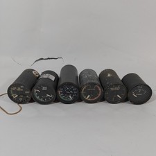 Job Lot Of 6 Cockpit Gauge